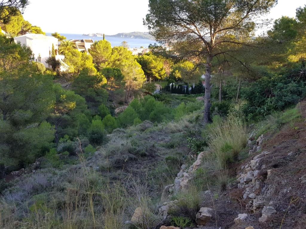 Se vende terreno con vistas al mar en PUERTO javea